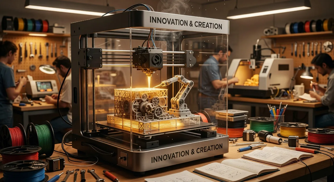 Atelier de médiation scientifique avec des jeunes dans un FabLab drômois