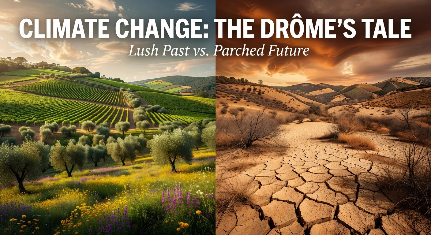 Changement climatique en Drôme