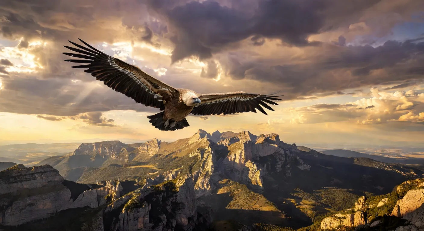 Vautour fauve en Drôme